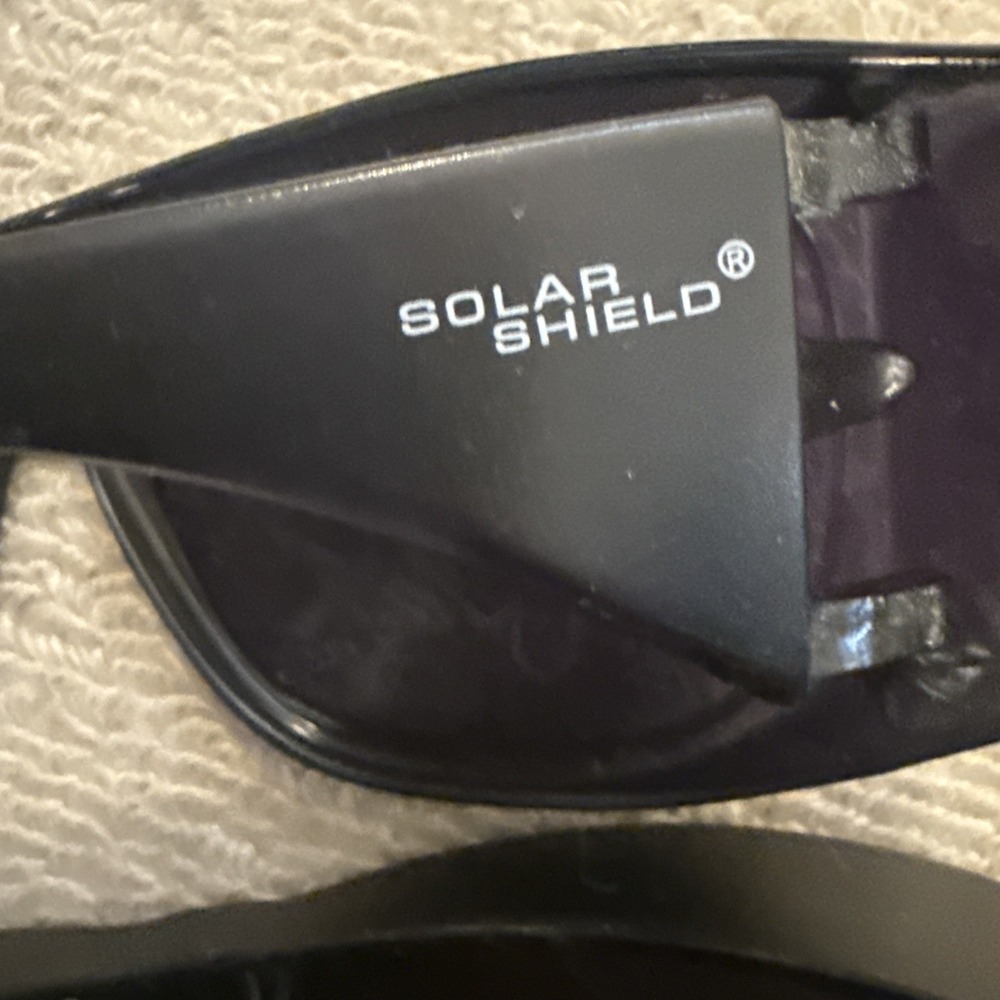 Lot of 8 SOLAR SHIELDS BLACK WRAP FIT OVERS EYE PROTECTION-All 8 pairs included - Picture 9 of 12